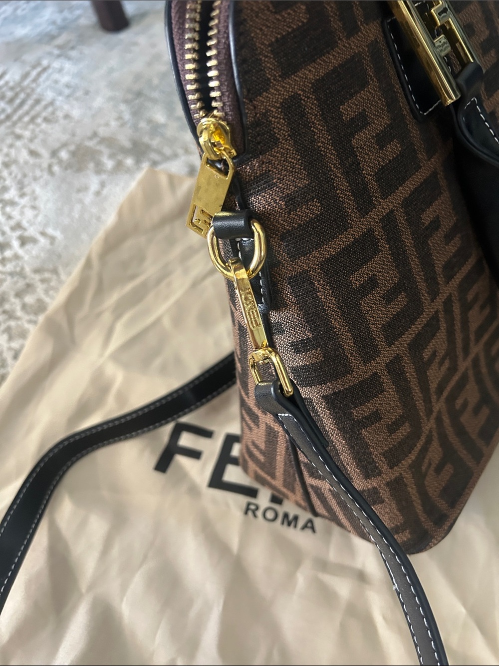 F F Bag Top-Handle Purse - Picture 5 of 6